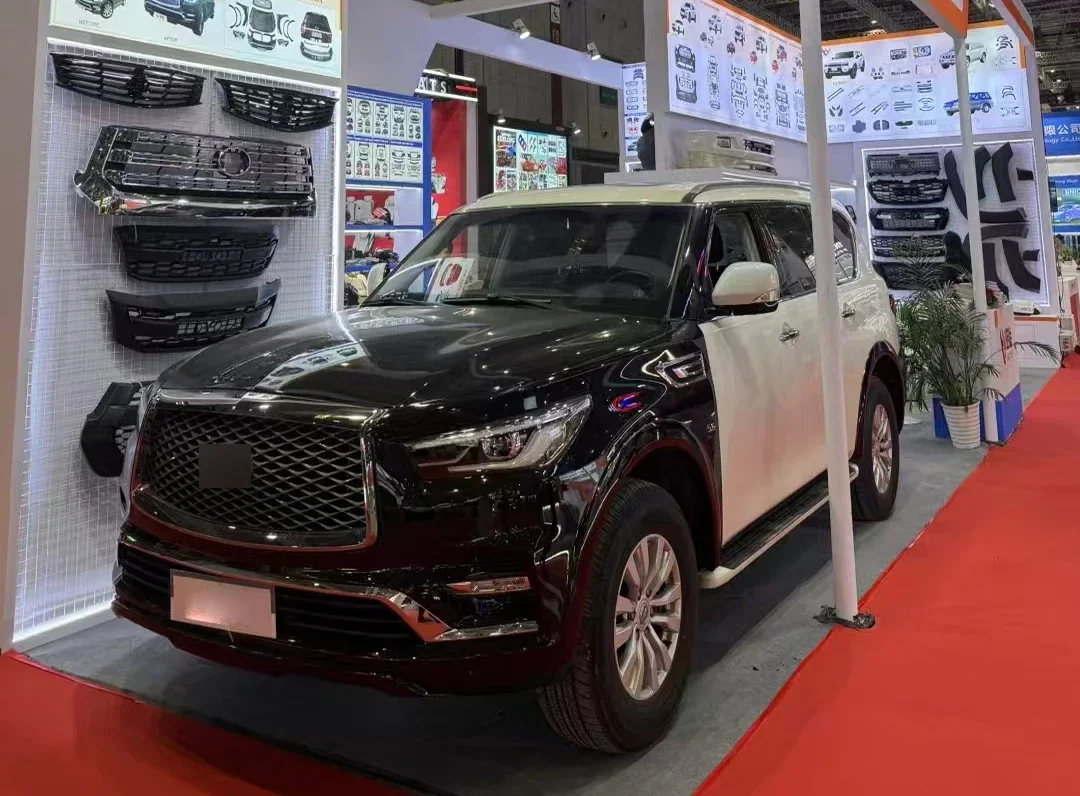 طقم الجسم المصد الأمامي/الخلفي 2010-2019 لنيسان باترول Y62 لإنفينيتي QX56 إلى إنفينيتي QX80 2017 2018 #5