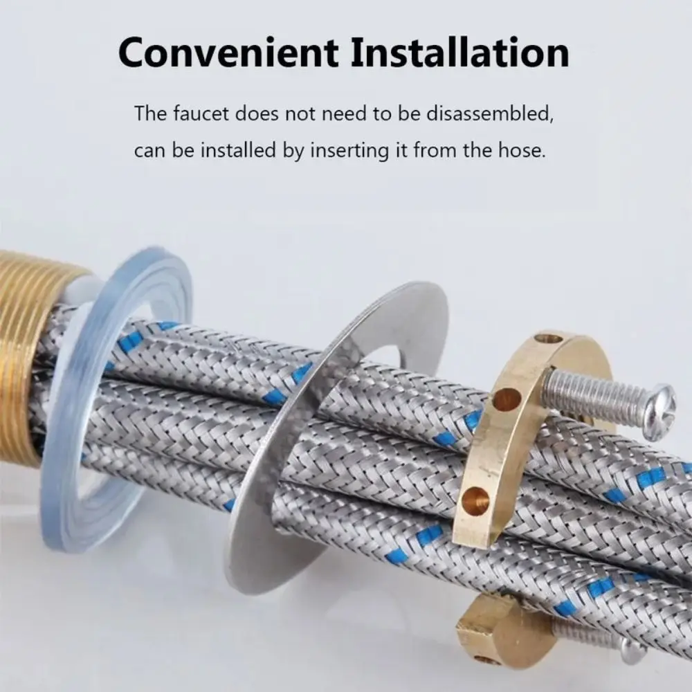 Kit de Raccords en Fiosphate pour Évier de Cuisine, Fixation de Type C, Anti-desserrage, Rondelle de Remplacement, Trou Unique, 31mm