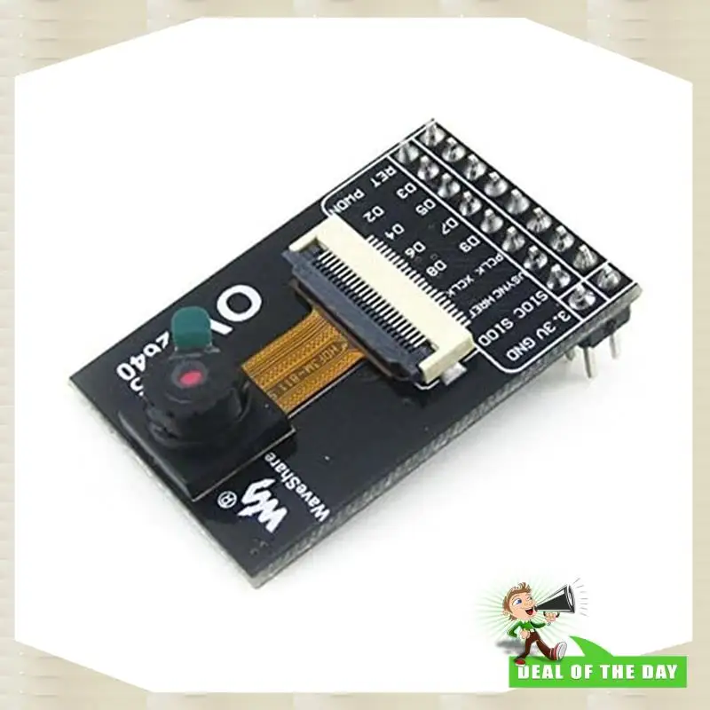 وحدة كاميرا Waveshare OV2640 للتسليم لمدة 24 ساعة 2 ميجابكسل UXGA 1622X1200 JPEG لالتقاط الصور وتسجيل الفيديو