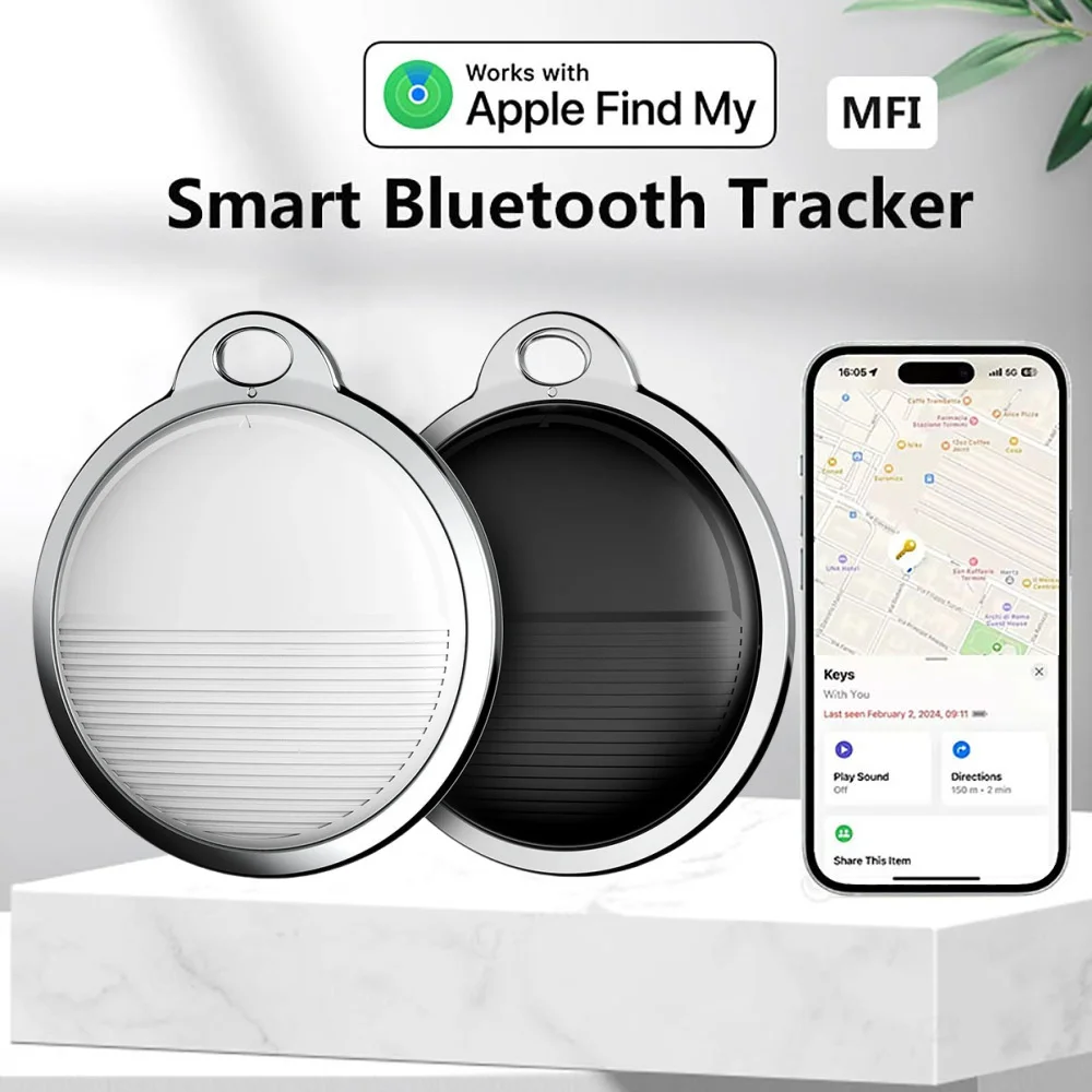 

Mini GPS Tracker Bluetooth Anti Lost Device Tracking Smart Finder Locator For Key/Luggage/Dog/Pet/Kids/Bag/Wallet Smart Finder