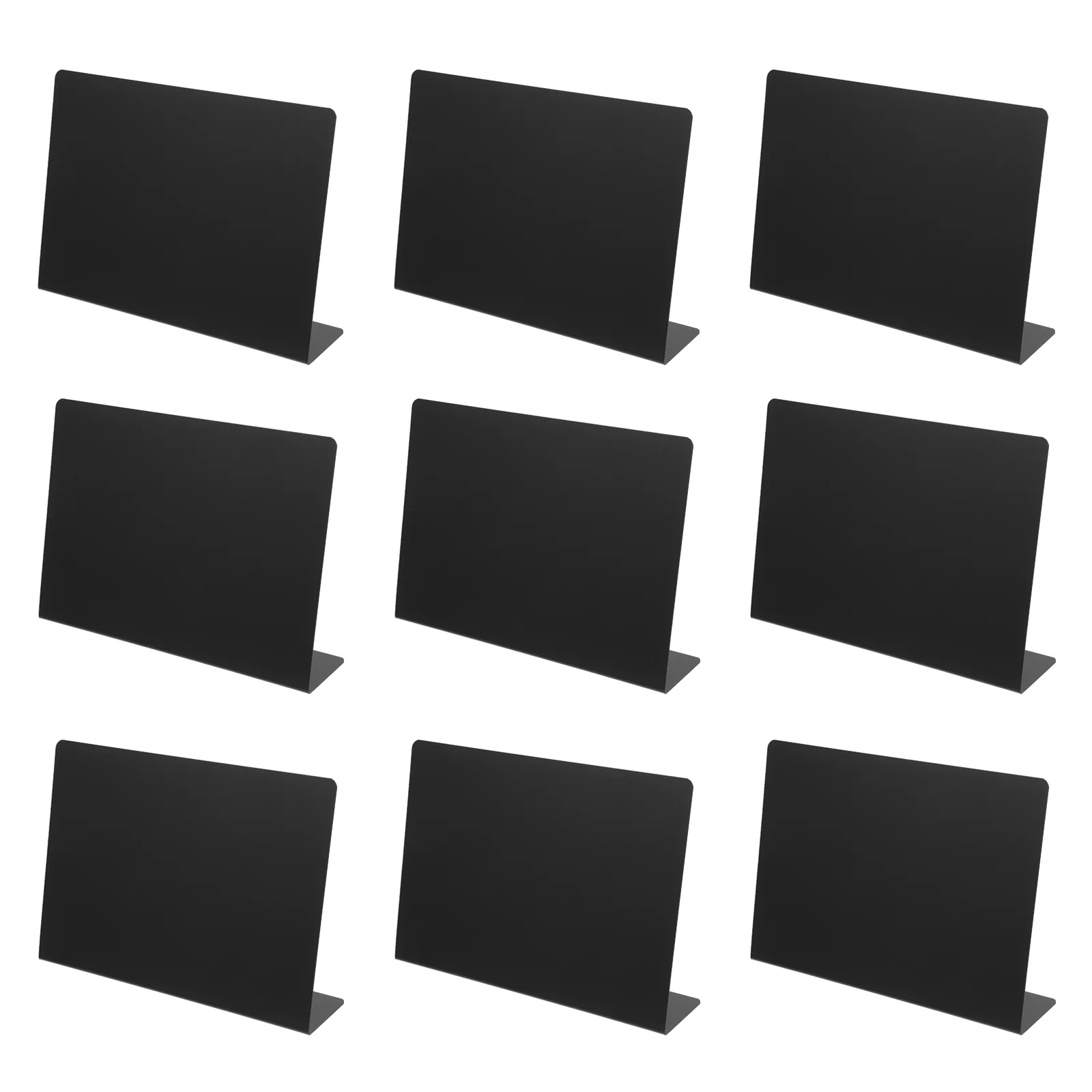 12pcs Drawing Blackboards Multifunctional Chalkboards Desktop Price Boards Message Sign Sign Display Holder