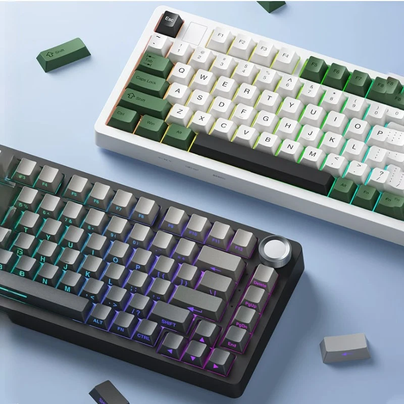 Sangee SG75 Mechanical Keyboard Wireless Tri-Mode Hot Swappable Gasket Structure Ergonomic Office E-Sport Keyboard