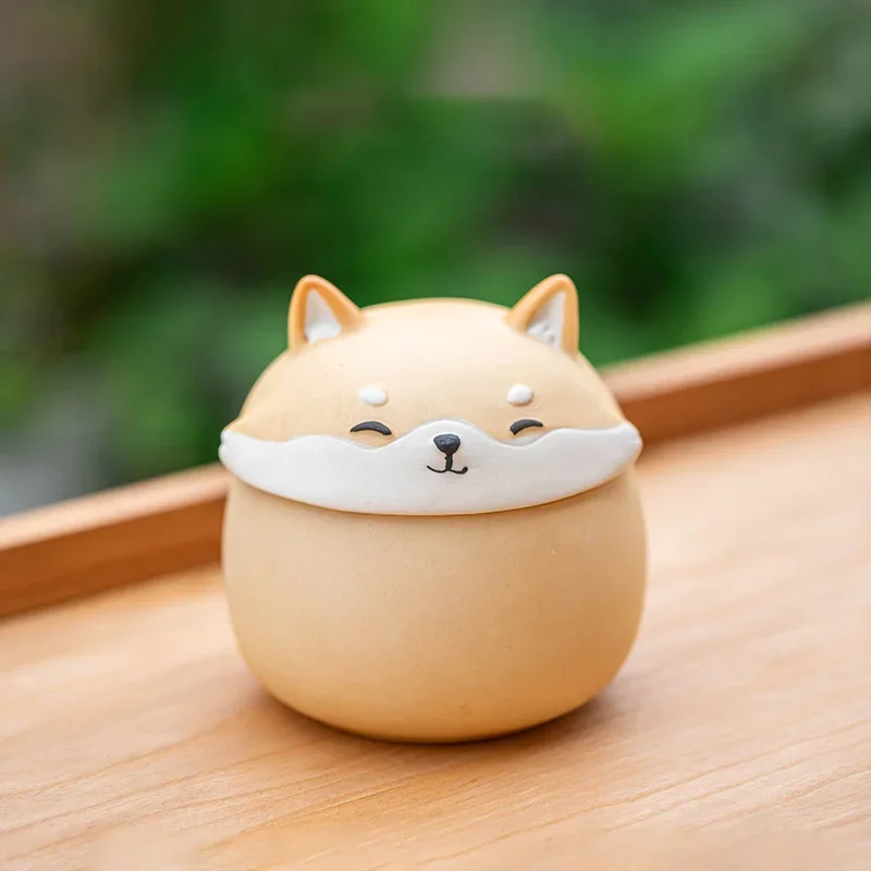 Ceramic Pet Urn Mini Moisture-proof Puppy Ashes Urns Cat Dog Kitten Funeral Ash Box Memories Cats Dogs Pets Funerary Produc