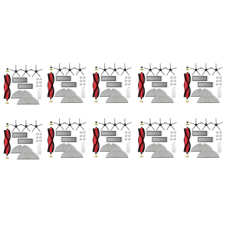 10X Accessoires Voor Xiaomi Roborock S5 Max S6 Max S6 Pure S6 Maxv S50 S51 S55 S60 S65 S5 S6 Stofzuiger