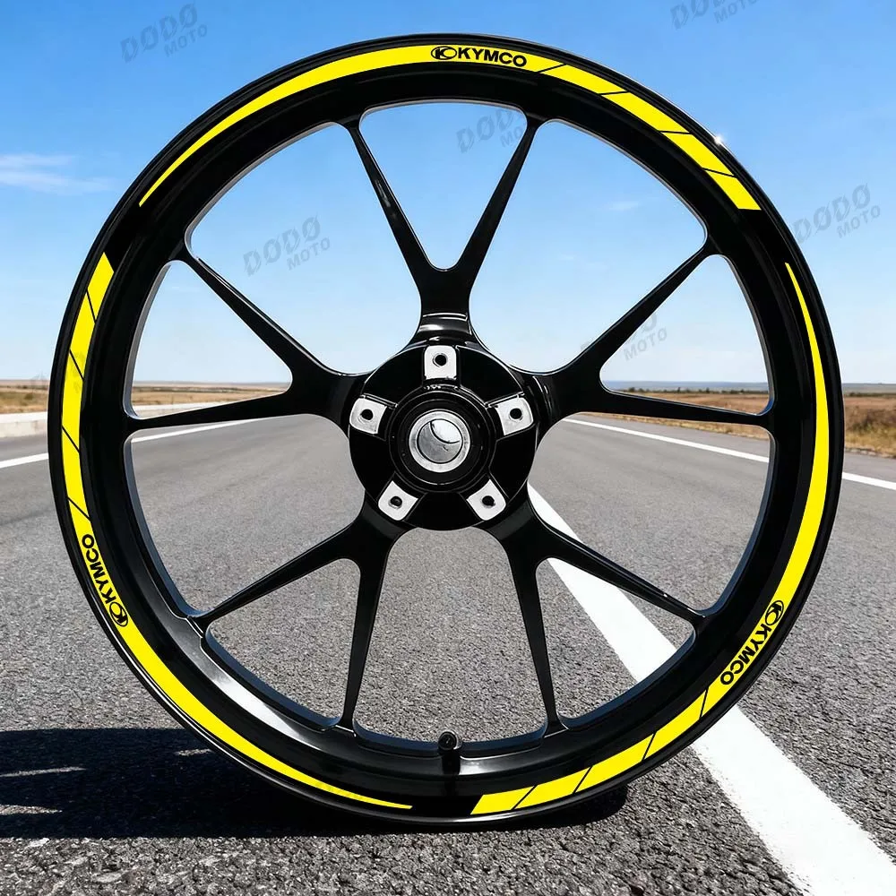 Motorcycle Reflective Rim Stripe Tape Waterproof Wheel Sticker 13