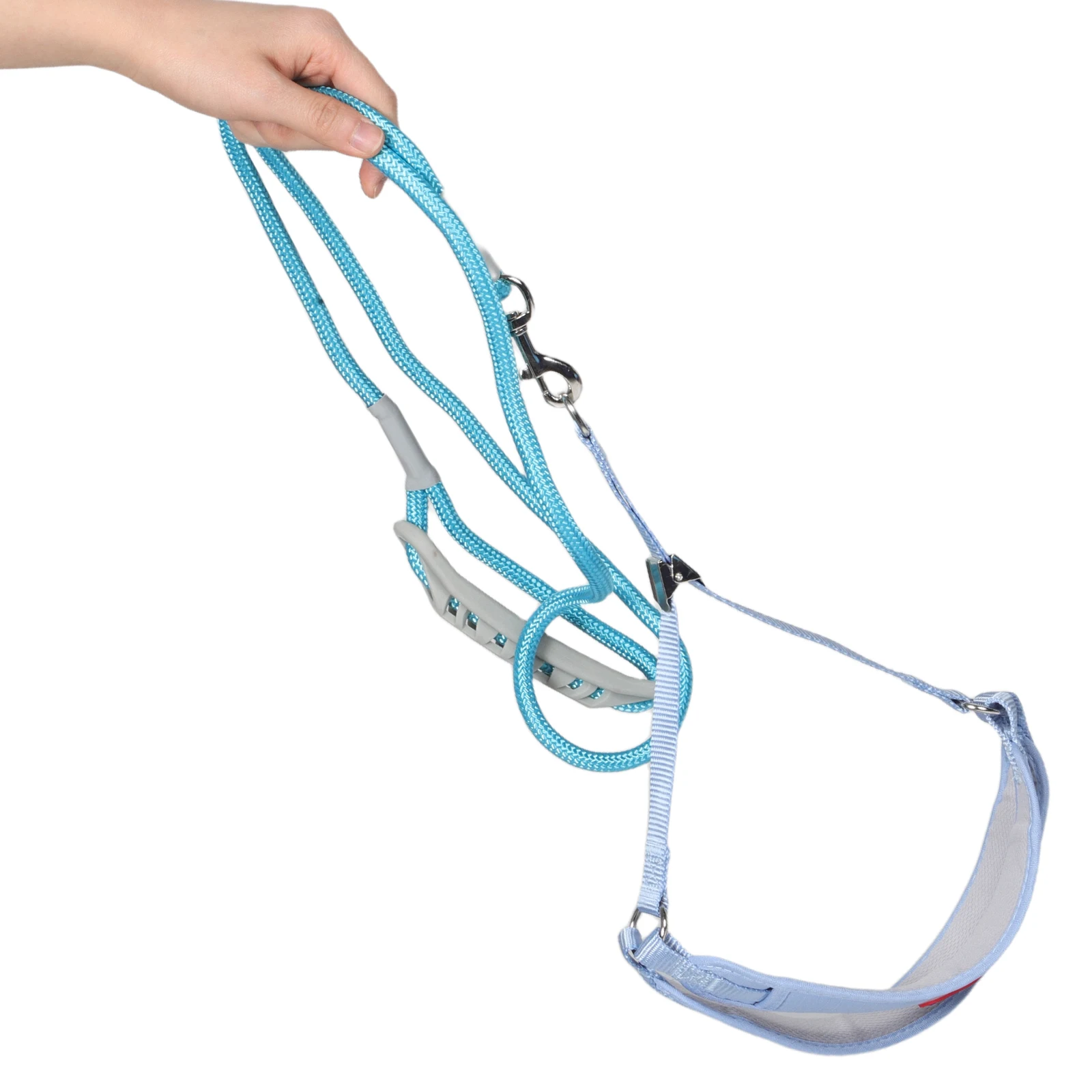 

Pet Leash Dog Leads Rope Style Waist Adjustable Belt Harness Running Cloth Small