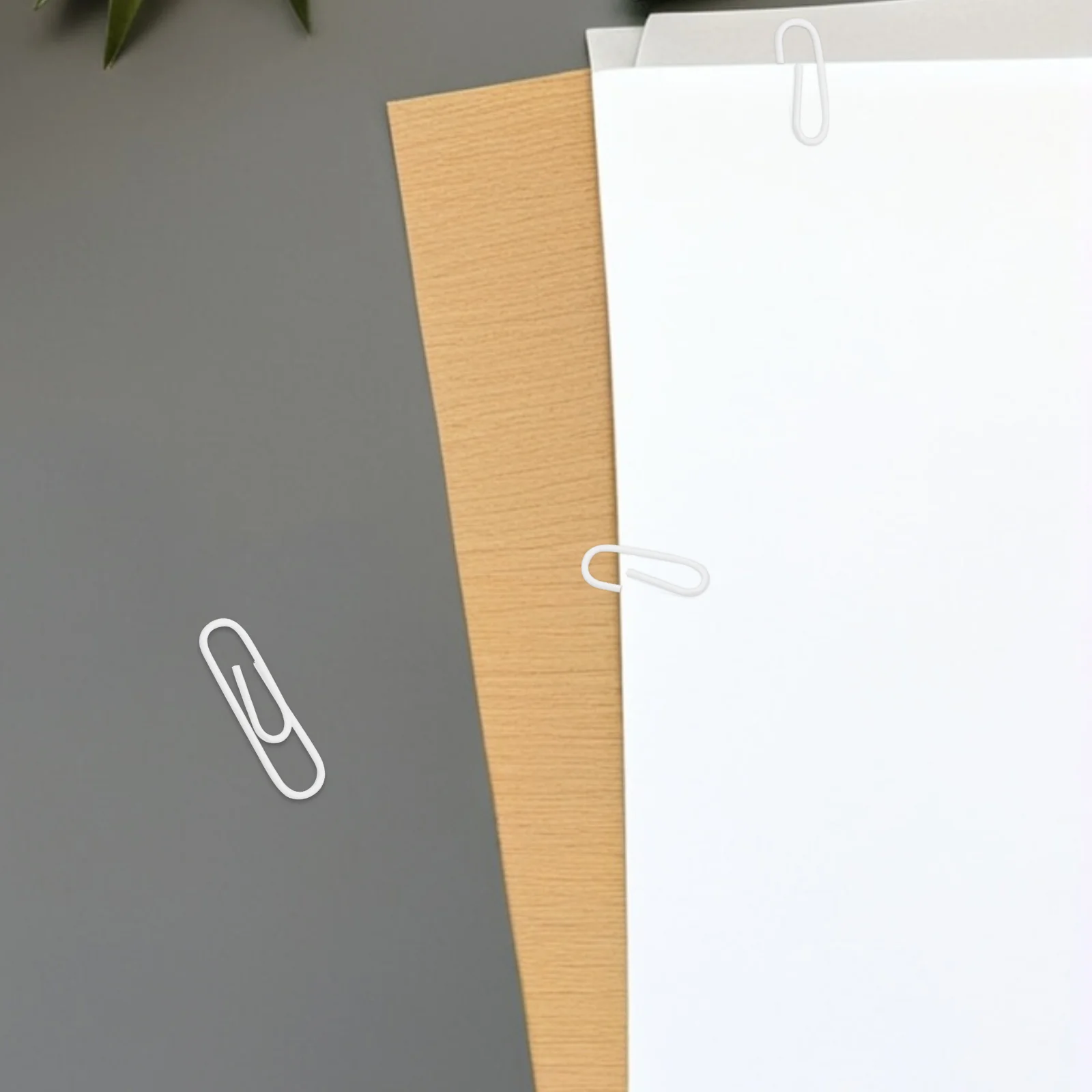 750Pcs Paper Clips Metal Document File Paperclip Planner Clips for Office School Classroom Document Organization Wire Sorting