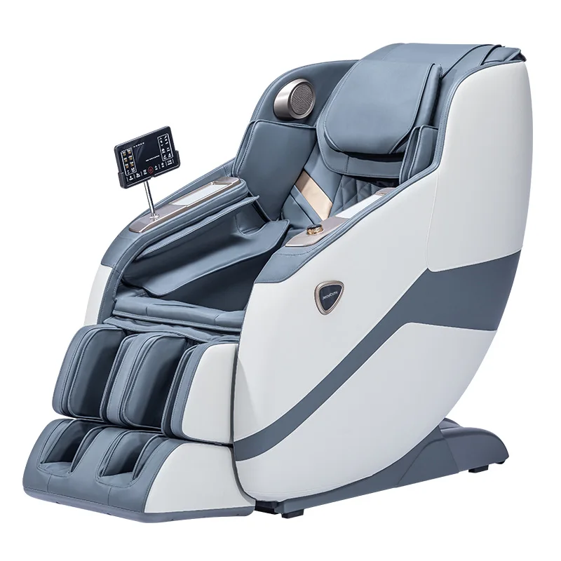 

New Tending OEM Zero-gravity Shape Pillow Waist Heating Smart Massage Quality Chair Bluetooth Speaker Intelligent Voice Control