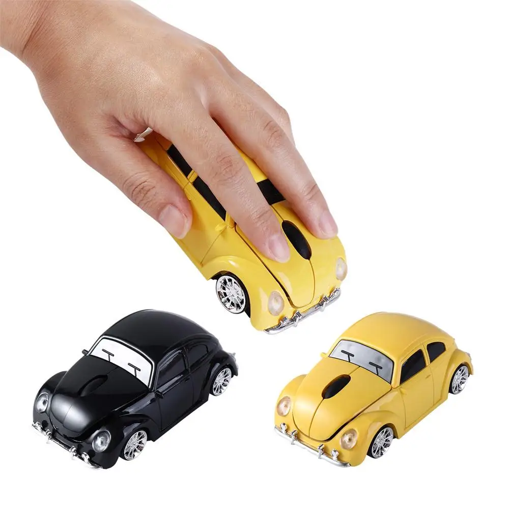 

Car Shape Wireless Mouse with Receiver 1000DPI Computer Mouse Wireless AAA Batteries Power Gaming Mouse For PC Laptop