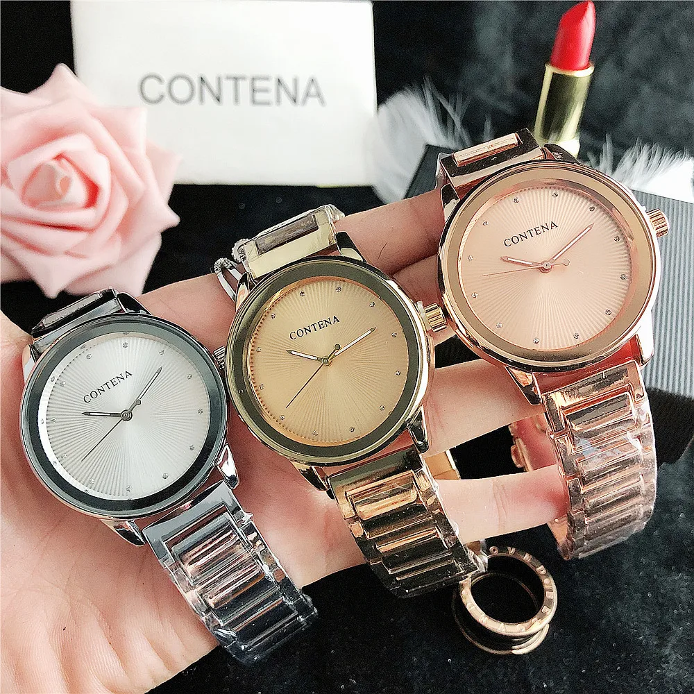 Relogio Feminino New Crystal Diamond watch luxury silver women\'s watch Fashion women\'s watch All Steel watch Clock Saat 2023