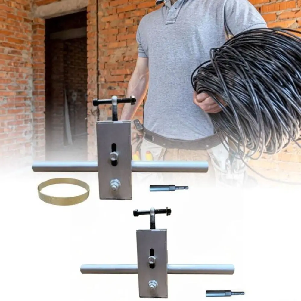 

Metal Wall Wiring Machine Compact 10mm Adapter Cable Pulling Machine 3-8mm Cable Pre Embedding Automatic Stringing Wire Puller