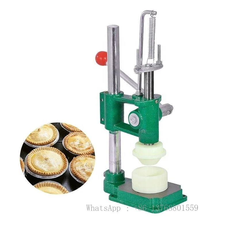 Portable Professional Household Chicken Meat Pie Press Maker Square Fruit Cheese Pumpkin Pie Shaping Making Machine