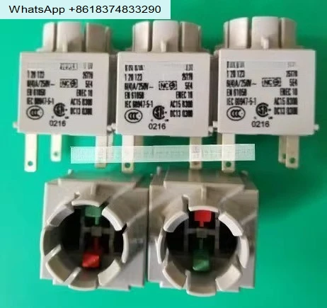 RAFI switch RAFIX 16-1.20.123 universal contact switch, silver contact quick connect terminal
