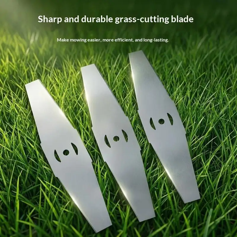 【L】15/20cm Stainless Steel Grass Trimmer Head Replacement Saw Blades For Cordless Battery Lawn Mowers Home Garden Power Tools