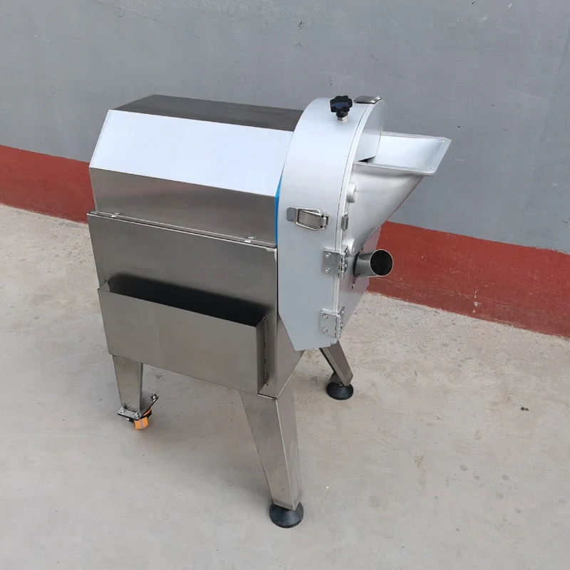 1500W Commercial Vegetable Cutter For Potato Sweet Potato Onion Radish Cucumber Shredded Sliced Diced Vegetable Cutting Machine