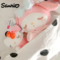 20CM Sanrio My Melody Doll Anime Kuromi Cinnamoroll Doll Kawaii Sweet Lovely Cartoon Cute Soft Toy Birthday Gift For Girls