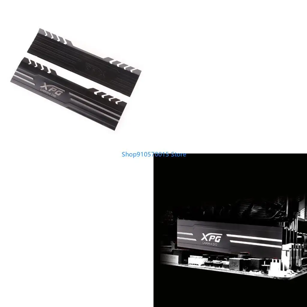 

B95C алюминиевый охладитель памяти для ноутбука, охлаждающий жилет, радиатор, рассеиватель тепла, подставка для DIY PC Game DDR2