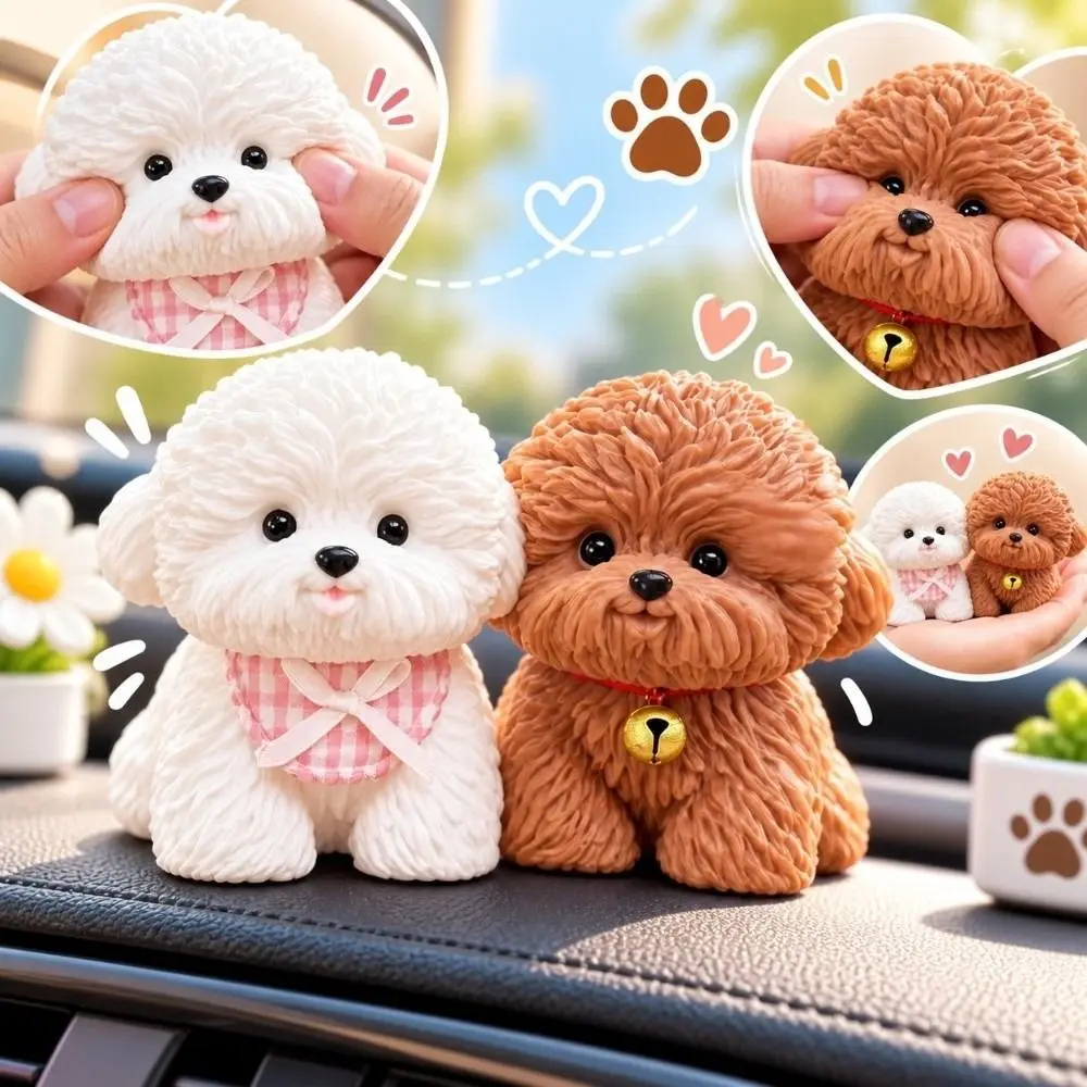 Slow Rebound Foam Fidget Toy Soft Hand Feel Squeezable Car Dashboard Ornament Skin Friendly Stress Relief Toy