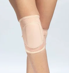 Tubo de acero profesional para baile, protección de rodilla antideslizante, prevención de colisiones y caídas, mujer