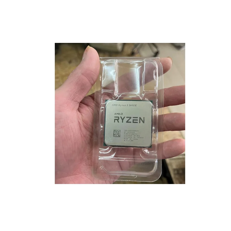 AMD Ryzen 5 3600X AM4 CPU-processor r5 3600X 3,8GHz 6C 12Thr 32M Desktop 32MB