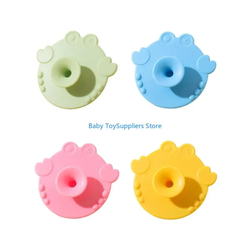 

R1WF нежный очищающий массаж кисти детского силиконового скруббера тела легко поддерживать