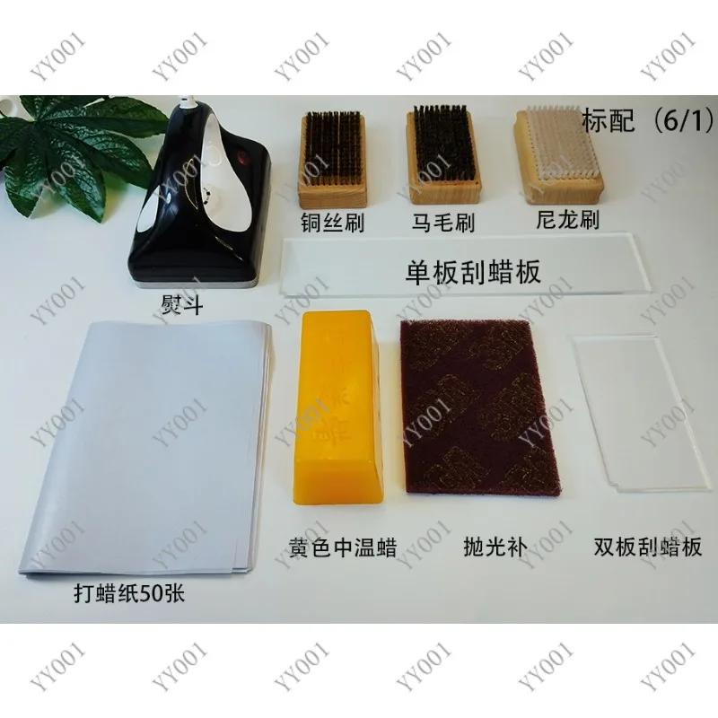 Snowboard Wax Maintenance Kit Skiing Waxing Scraping Remover Tool For Outdoor Ski Board