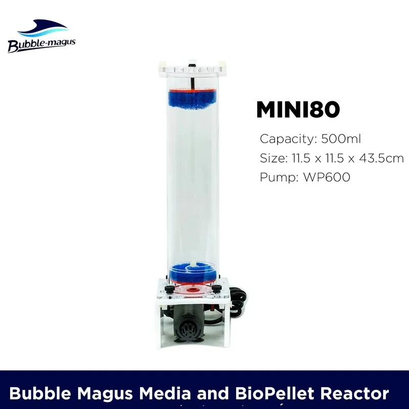 Bubble Magus BioPellet and Media Reactor Multipurpose Media Remover with Built-in Pump