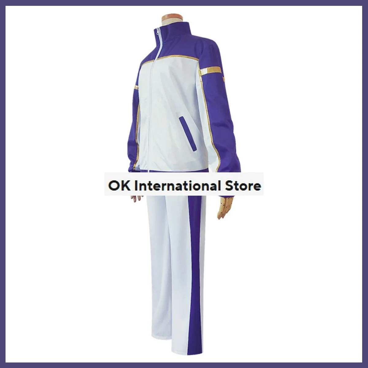 Jeu Touken Ranbu Heshikirihasebe Cosplay Costume, Perruque Blanche Sportedly, Ensemble Complet Adulte Homme et Femme, 03 Uniforme de Loisirs