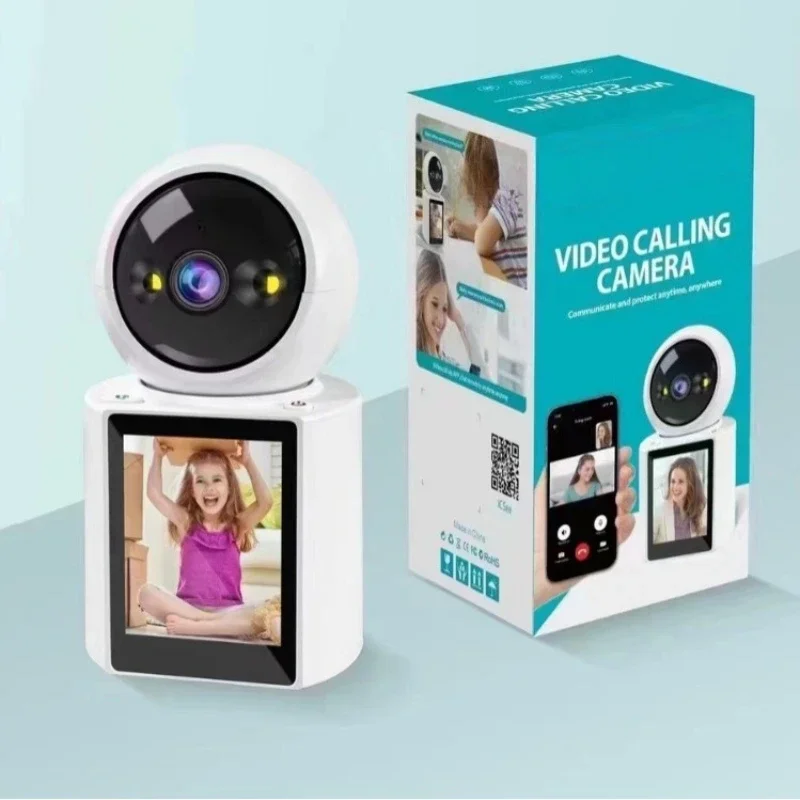 Two-way video call machine, interactive camera with screen video intercom