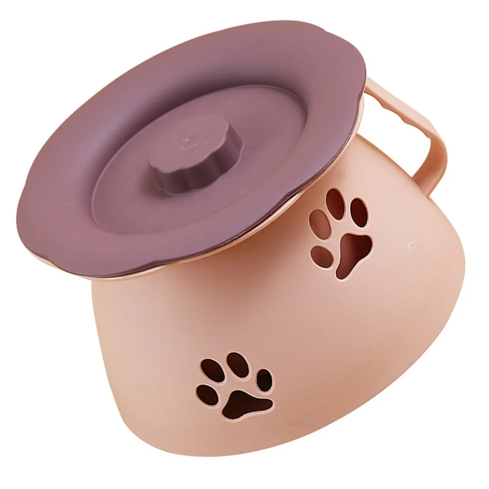 

Portable Chamber Pot Plastic Urinal Bucket With Cover For Home Use Elder Child Handheld Piss Pot Durable Hygienic Load-Bearing