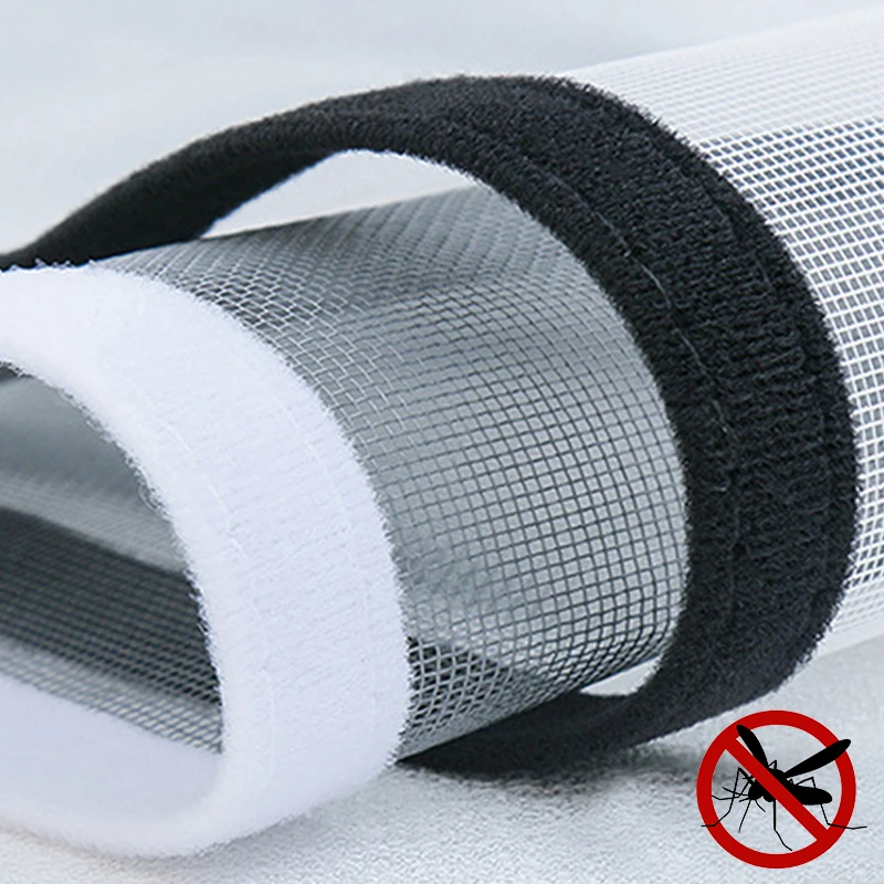 Self-adhesive zipper mosquito net,anti-mosquito net anti-mosquito window screen mosquitera，Mosquito nets for windows，Summer，mesh