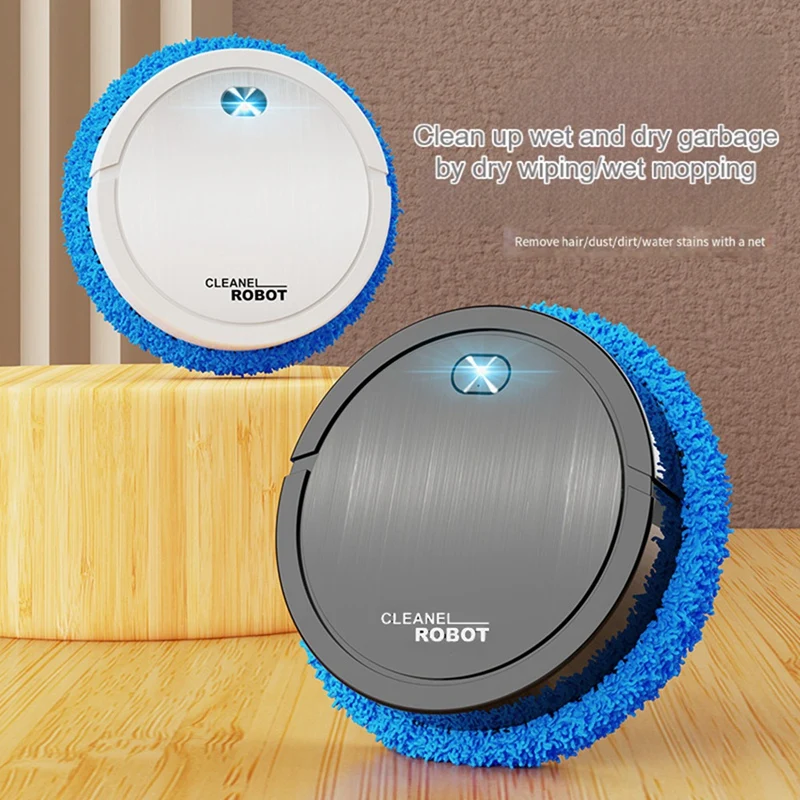 Intelligent Mopping Robot Household Wet And Dry Mopping Machine Portable Rechargeable Cleaning Machine Vacuum Cleaner