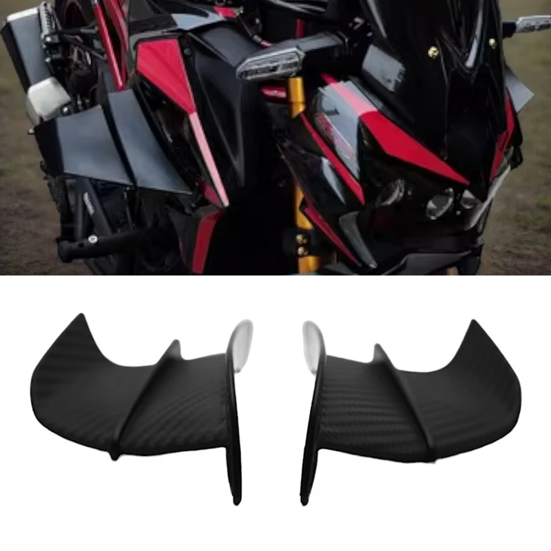 

For BMW R1200GS R1250GS LC S1000R RR For YAMAHA R1 R3 For SUZUKI For DUCATI Motorcycle Universal Winglet Fairing Racing Wing Kit