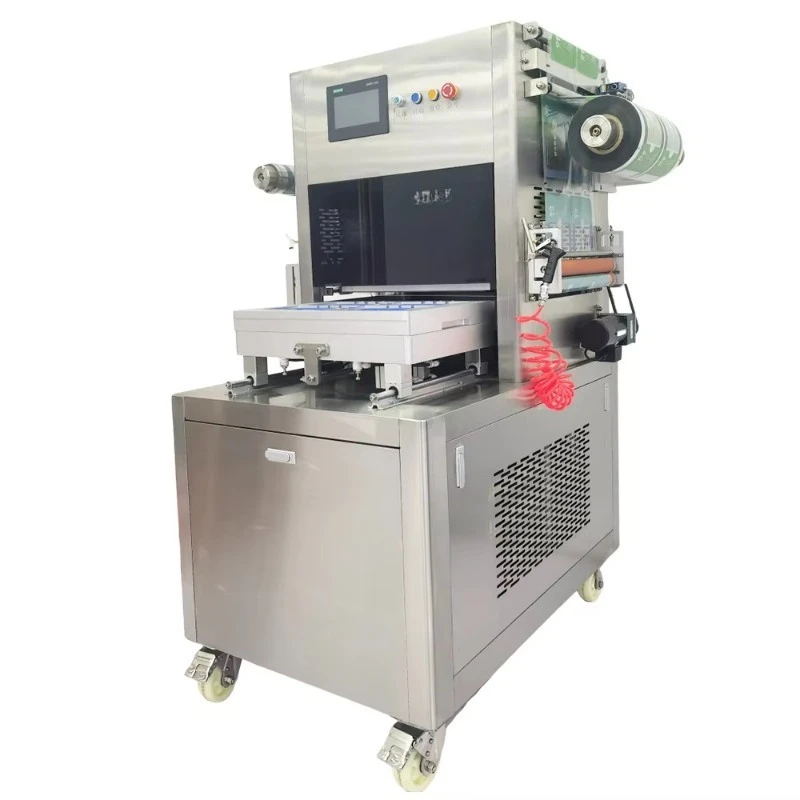 

Plastic Tray Sealing Modified Atmosphere Takeaway Food Packaging Machine MAP Gas Sealer Nitrogen Sealing Machine