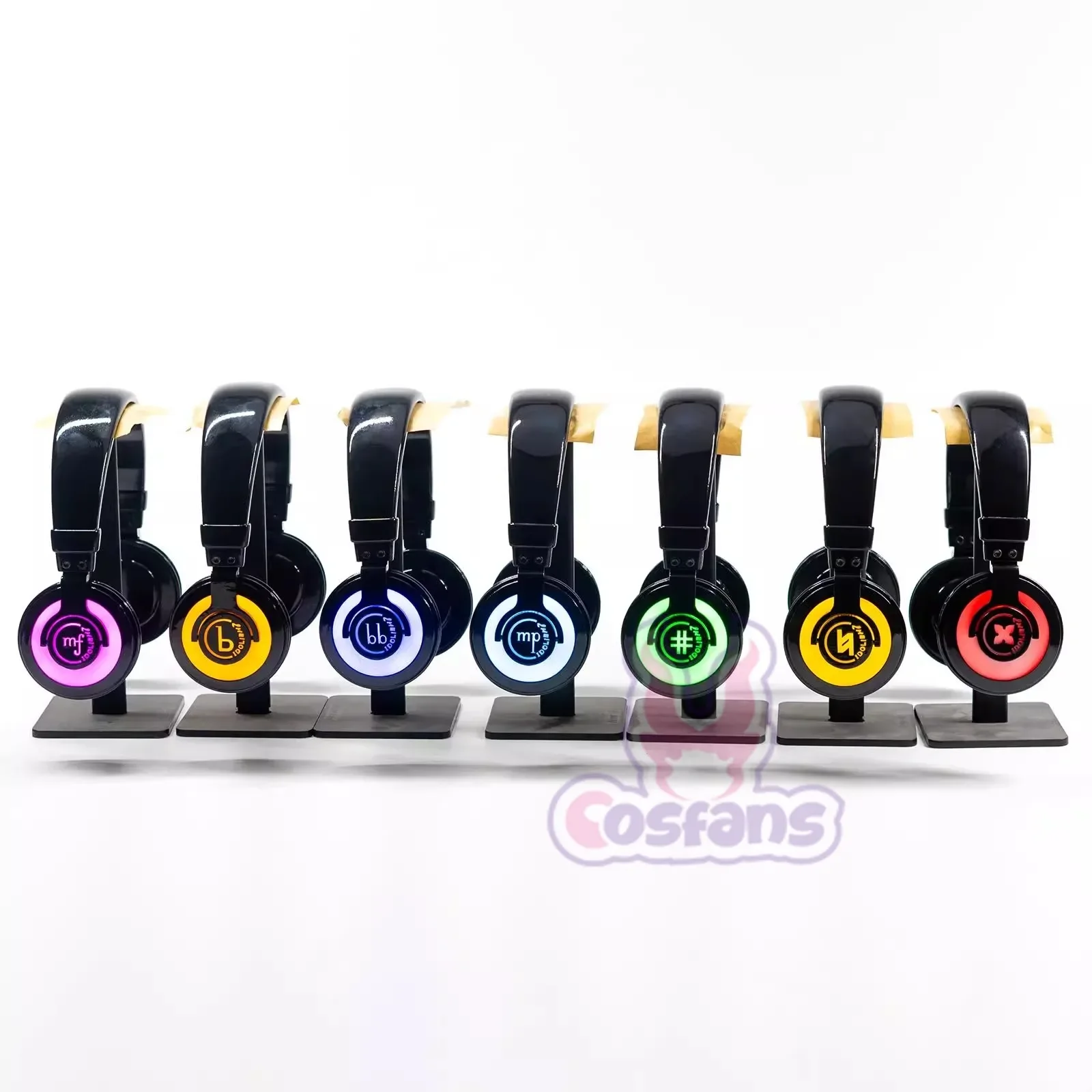 Punk IDOLiSH7 Led headphones cosplay props technological punk headset Halloween carnival fancy party cosplay props birthday gift