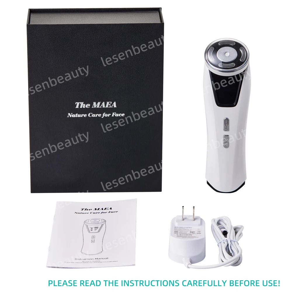 Home HIFU Ultrasonic Beauty EMS Microcurrent Facial Lift and Wrinkle Reduction Massage Rejuvenation Facial Care Beauty Tools Vey