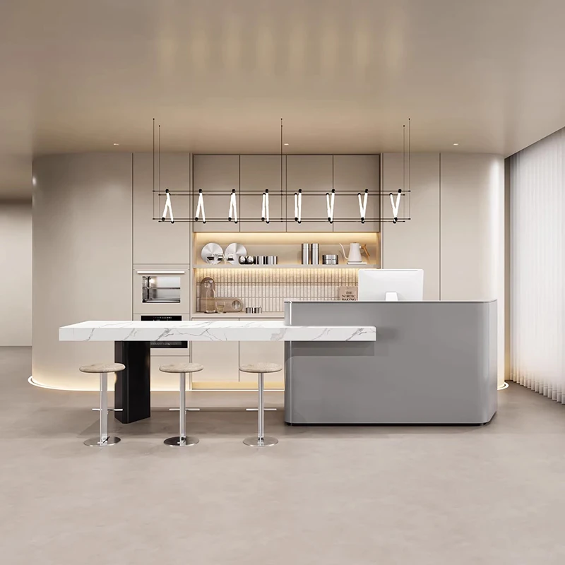 For Modern Elegant Kitchen Island Classic Aesthetic Minimalist Italian Kitchen Island Sturdy Design Meuble Kitchen Furniture