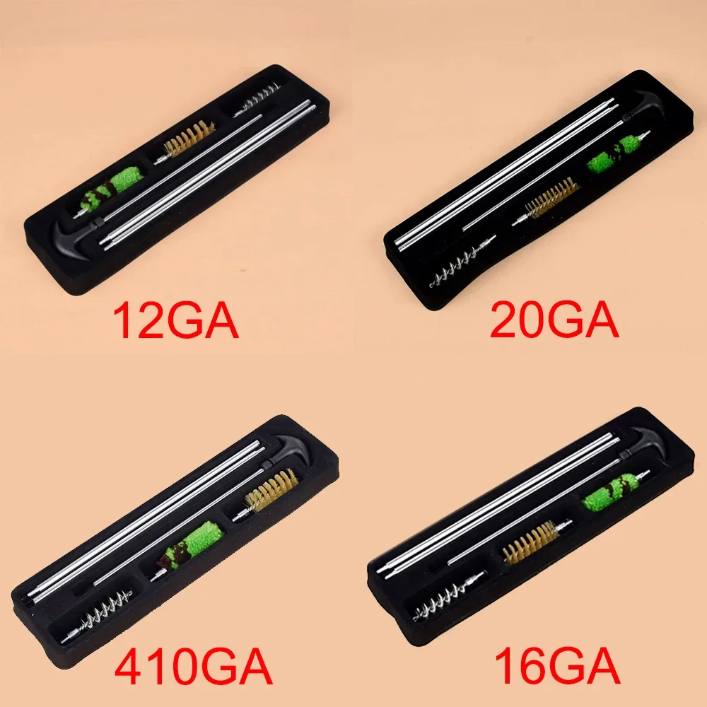 

Тактические аксессуары для охоты 12GA 20GA 16GA 410GA, охотничий инструмент, чистящая щетка, трубка с отверстием, нейлоновые щетки, охотничий инструмент, набор для технического обслуживания