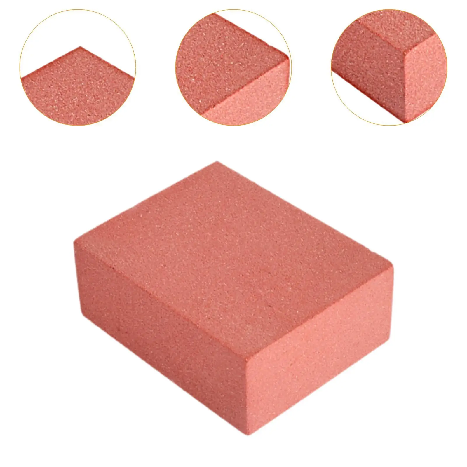 Durable Gummy Stone Block for Professional Ski Snowboard Edge Grinding Burrs Removal Scrubbing Tool