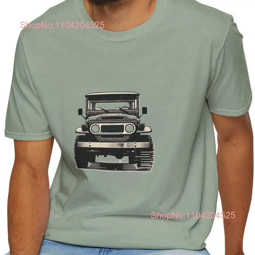 Classic FJ40 4x4 T Shirt 100 Cotton Car 4WD Off Road Land Cruiser long or short sleeves