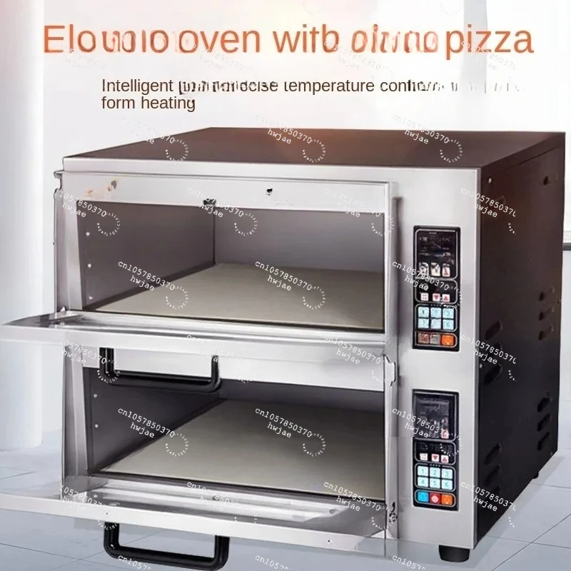 

Computer Pizza Oven Commercial Double Rounds Slate Electric Oven Moon Cake Electric Oven
