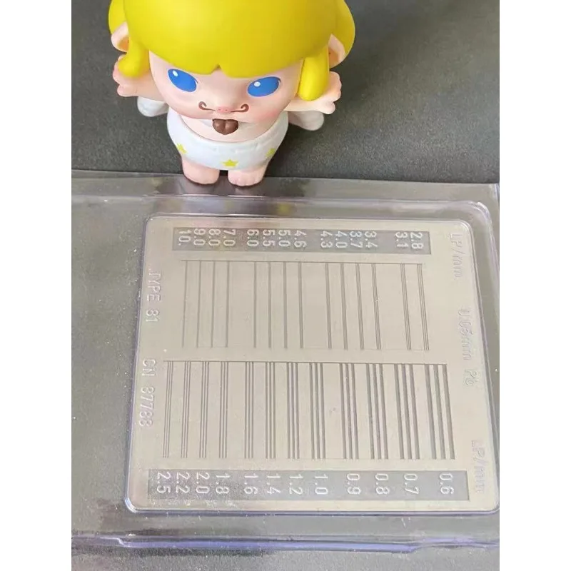 X-ray equipment resolution test test block test card line pair card