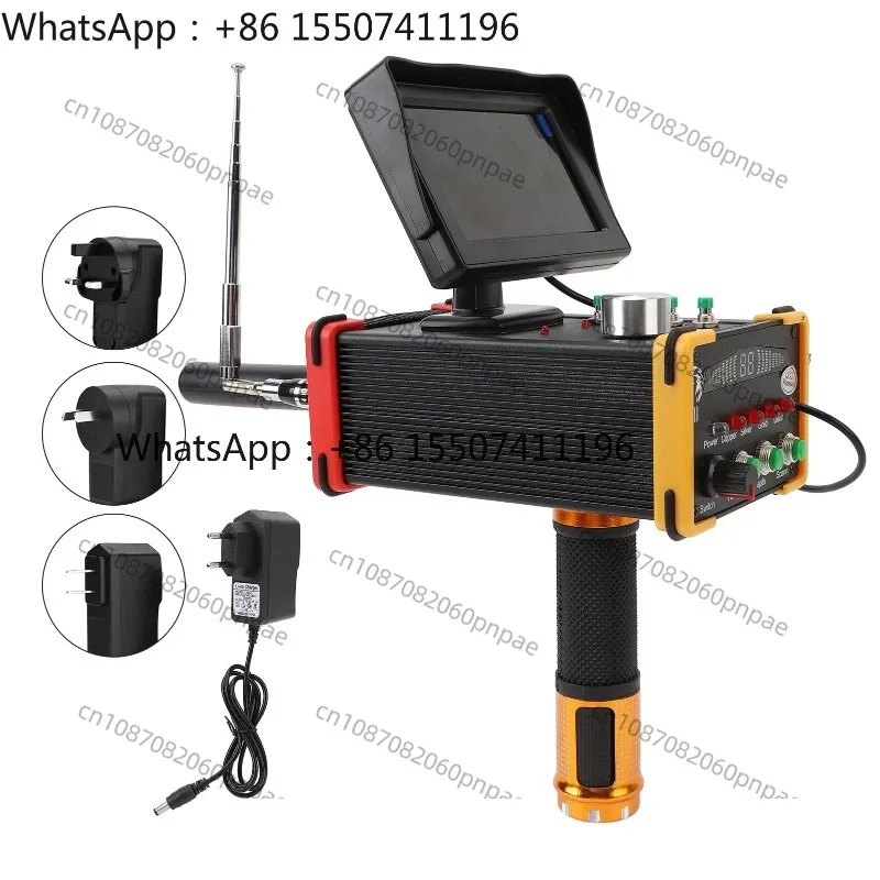 

Metal Detector Positioning Underground Metal Detector High Accuracy 15m Depth 1000 Meters Range For Copper For Gold