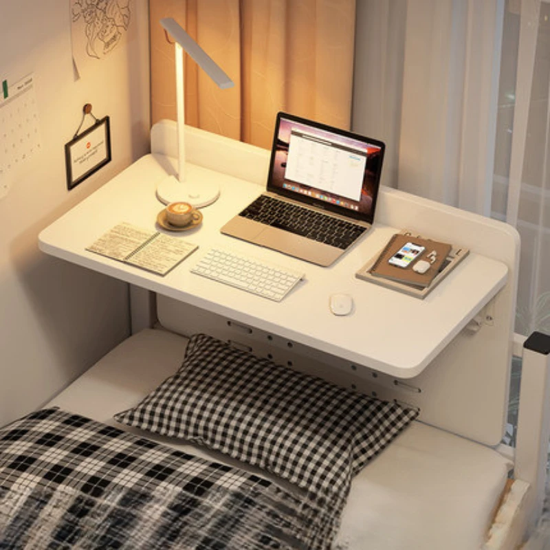 Foldable Bed Desk Laptop Table Hanging Study Desk Dorm Room Student Computer Desk Space Saving Furniture