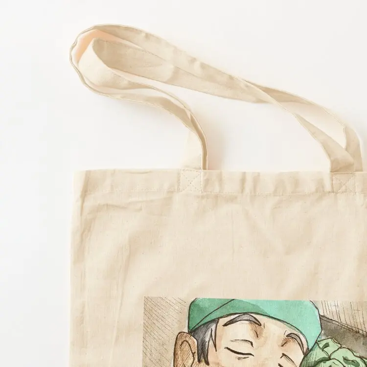 Cabbage Man from Avatar the Last Airbender in Watercolor Tote Bag Beach bag Cloth bags bags woman 2025 canvas bags #3