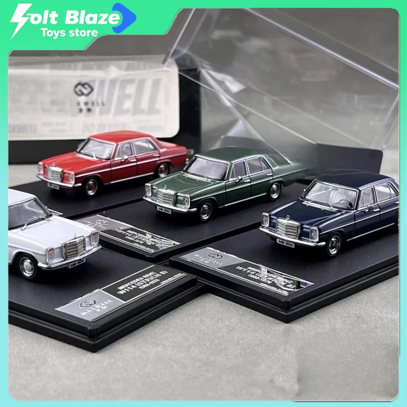 

Maxwell 1/64 Mercedes-Benz 200 W114, классическая коллекция, литая под давлением модель автомобиля, имитация автомобилей из сплава, украшение для комнаты, модели для мальчиков, игрушка в подарок