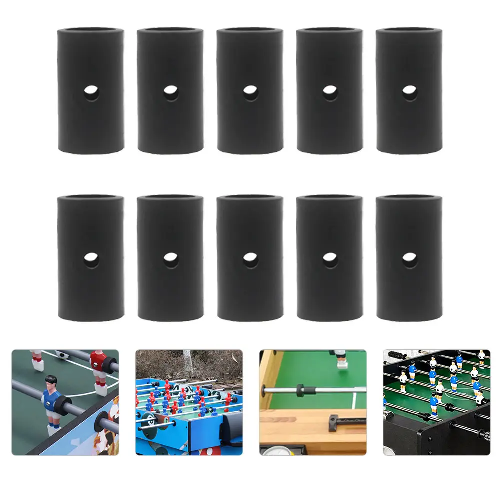 

12pcs Football Table Locator Foosball Positioner Replacement Parts Smooth Plastic Bearings Durable Rod End for Table Soccer