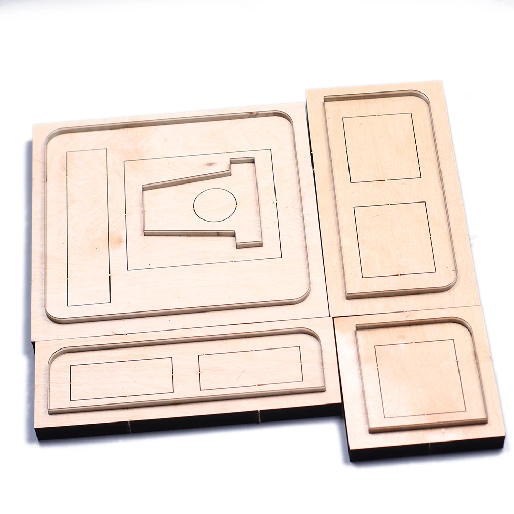 20x9cm Leather Craft long folded wallet cardholder cutting dies knife mold iron blade cutter
