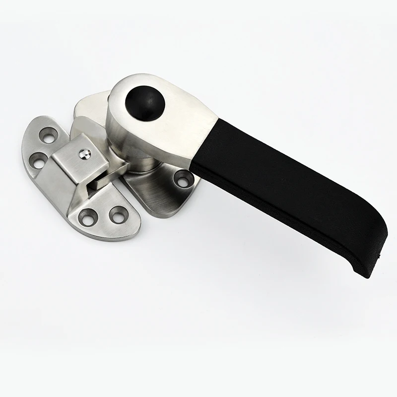 304 Stainless Steel Precision Casting Rotary Forced Tightly Closed Door Handle Equipment Engineering Machinery Seal Door Locks