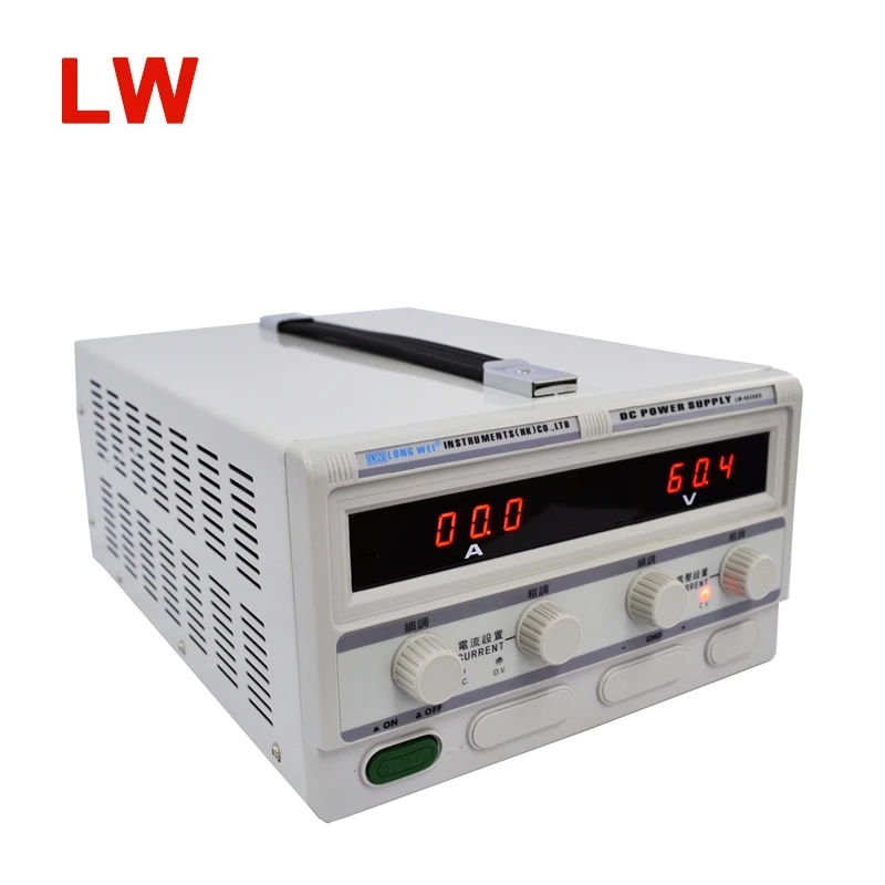 Factory Directly Sales LW-60100KD 60V 100A 6KW Adjustable Variable DC Power Source Digital Adjustable Lab Test Power Supply